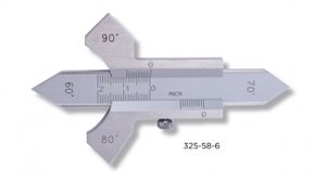 Calibre mecánico para soldaduras