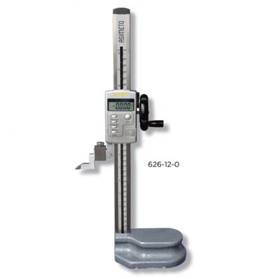 Medidor de columna digital con rueda manual
