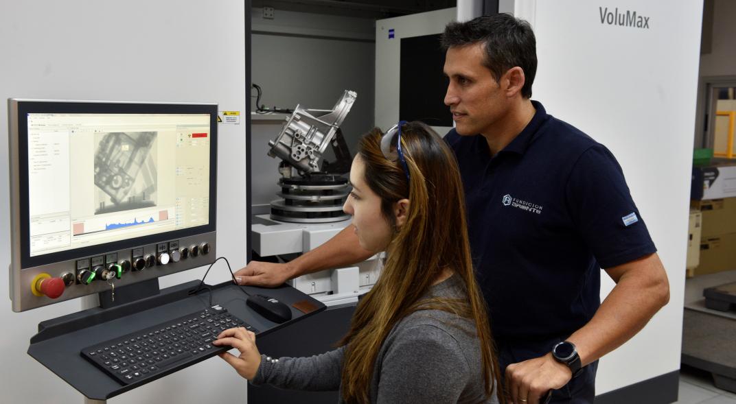 Primer tomógrafo computarizado industrial del país